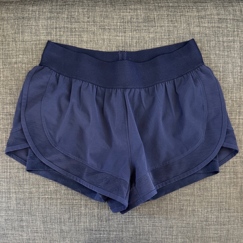 New Balance Women's Dark Blue Athletic Shorts